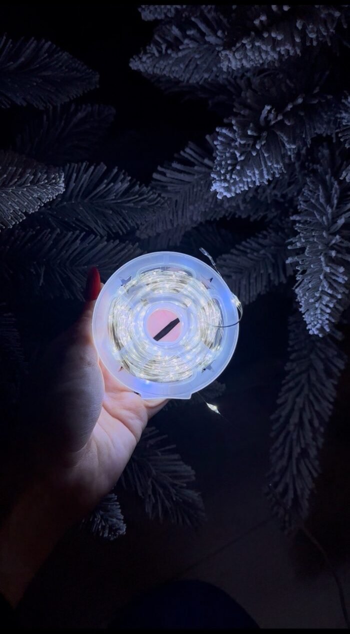 Гірлянда Роса біла 50м 500LED