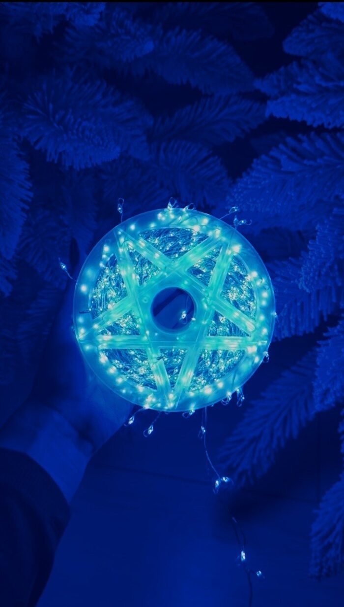 Гірлянда роса Їжачок 30m 1000LED «менший», синя